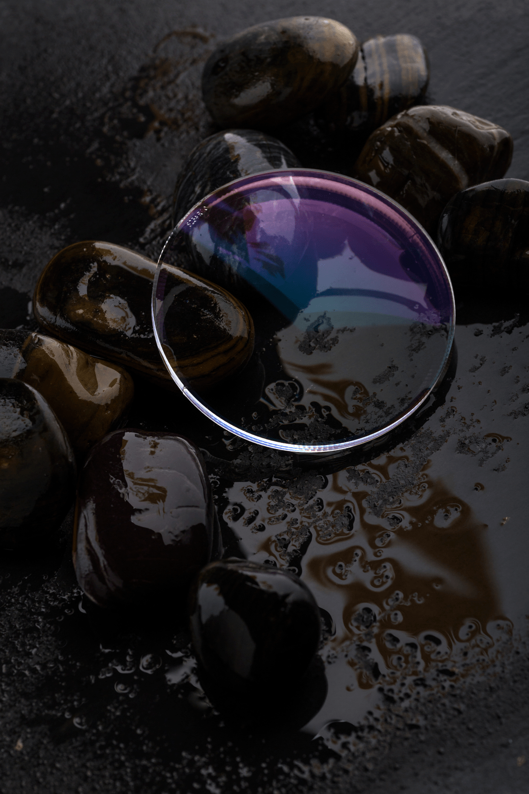 Decoración de polígonos futuristas